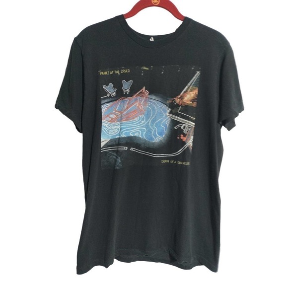 Panic At The Disco Hot Topic black graphic band t-shirt size adult medium - Picture 1 of 4